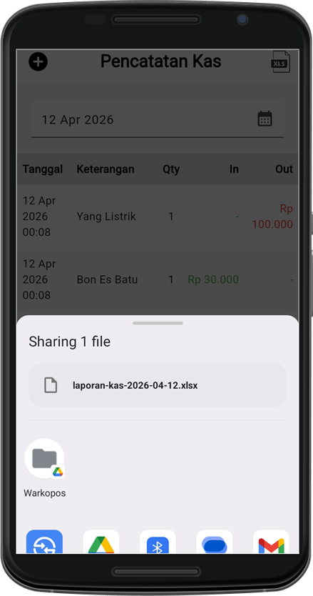 Aplikasi Kasir (POS) Warkopos, Bayar Sekali, Pakai Selamanya