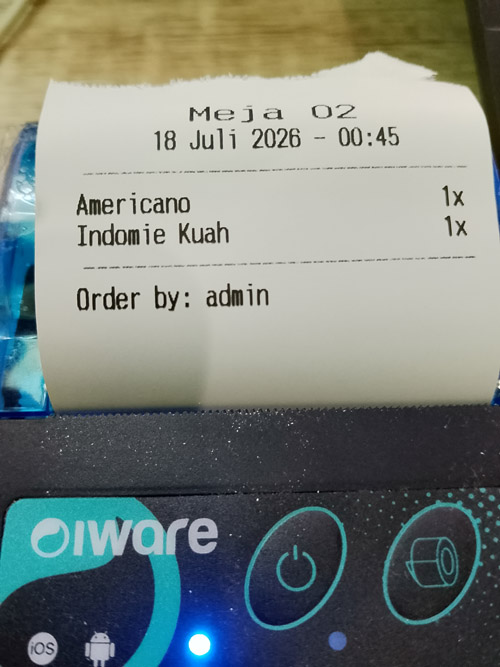 Aplikasi Kasir (POS) Warkopos, Bayar Sekali, Pakai Selamanya