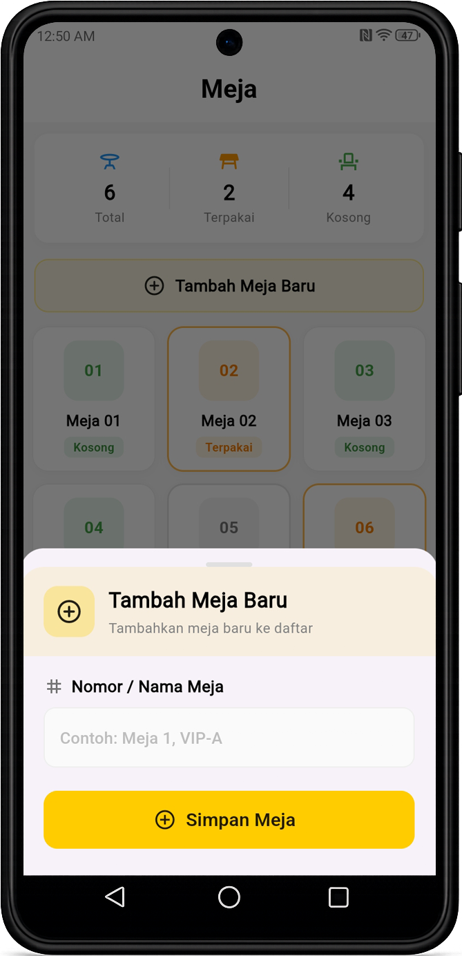 Aplikasi Kasir (POS) Warkopos, Bayar Sekali, Pakai Selamanya