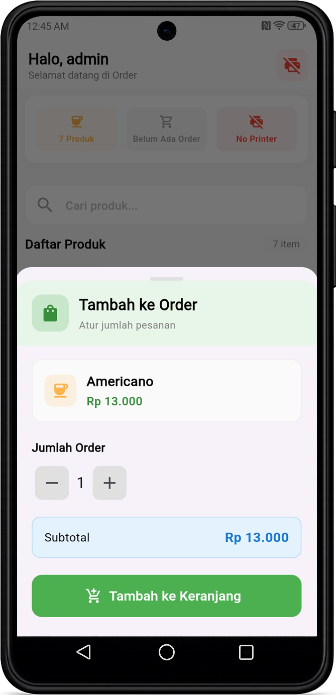 Aplikasi Kasir (POS) Warkopos, Bayar Sekali, Pakai Selamanya